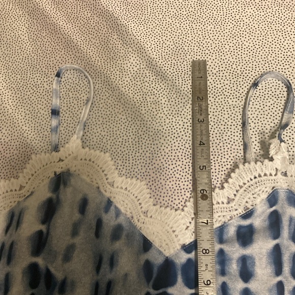 Tie Dye Contrast Lace Cami Top size M new without tag - Picture 14 of 14